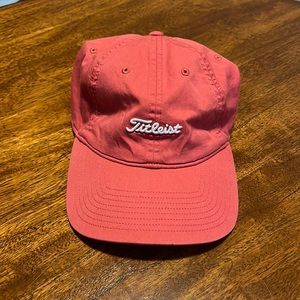 NEW Titleist Salmon Red Golf Hat